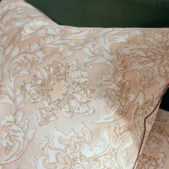 Federa quadrata percalle di cotone (65 x 65 cm) Palazzo Beige