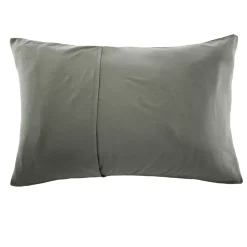 Federa quadrupla garza di cotone (50 x 80 cm) Victoria x Gaïa Verde rosmarino