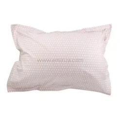 Federa rettangolare cotone superiore Glamour Rosa