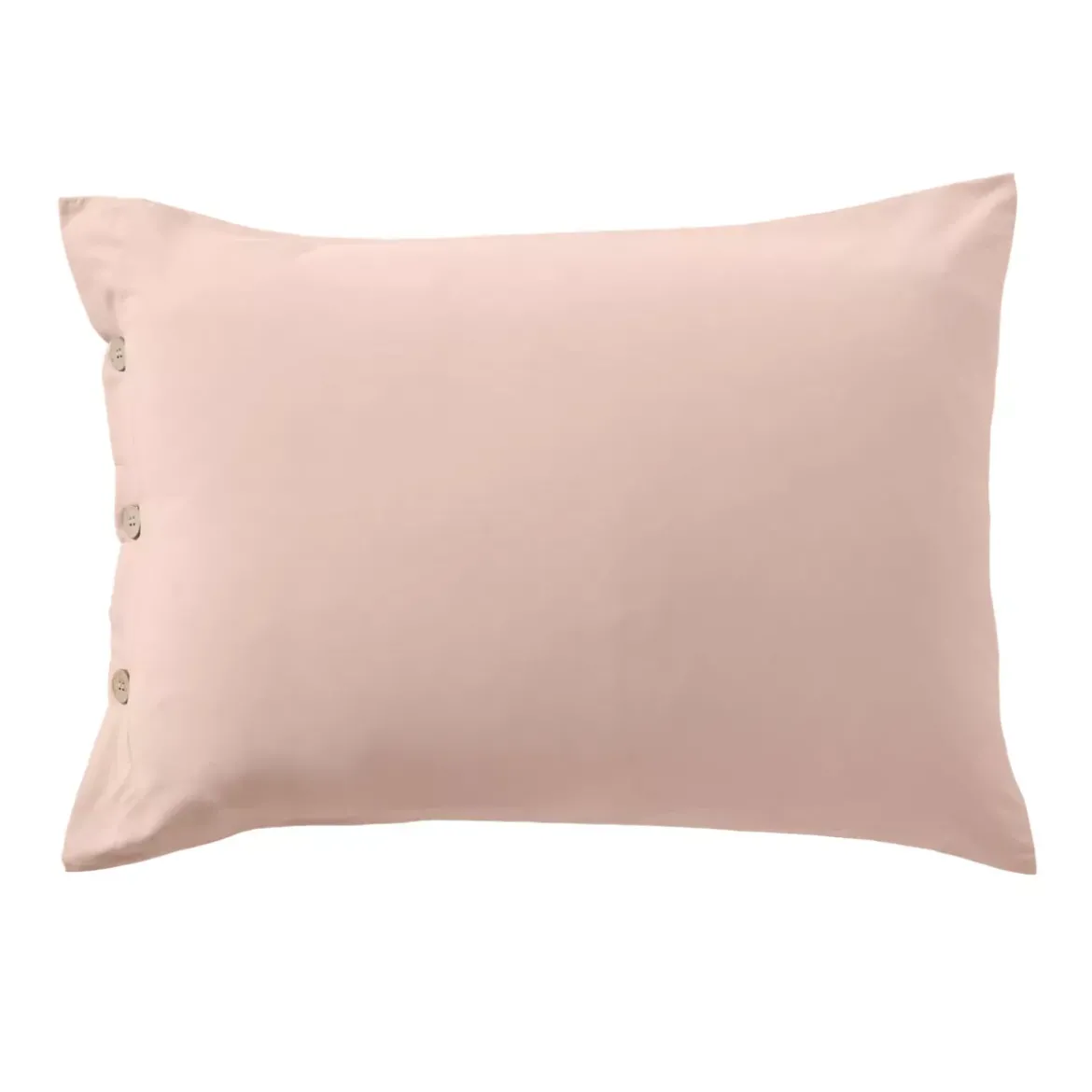 Federa rettangolare in percalle di cotone (50 x 80 cm) Diane Rose Blush