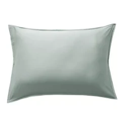 Federa rettangolare in raso di bambù (50 x 80 cm) Sienna Verde eucalipto