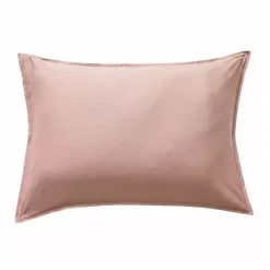 Federa rettangolare in satin di bambù (50 x 80 cm) Sienna Rose blush
