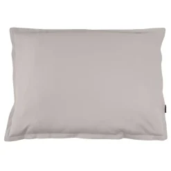 Federa rettangolare percalle di cotone (70 cm) Cali Grigio chiaro