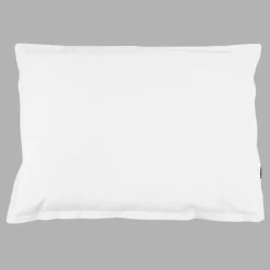 Federa rettangolare percalle di cotone (70 cm) Cali Bianco