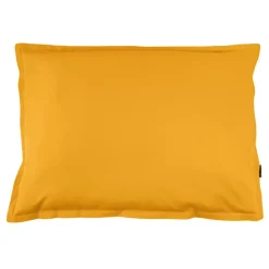 Federa rettangolare percalle di cotone (70 cm) Cali Giallo senape