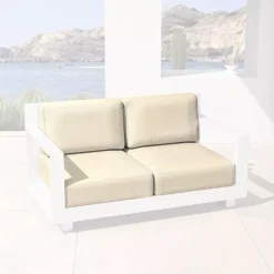 Federe per cuscini di ricambio per Divano 2 posti Elba Beige