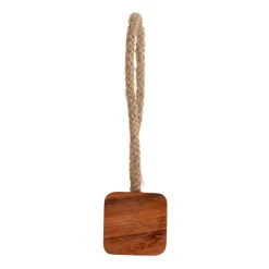 Fermatenda in legno Rhino Marrone
