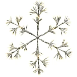 Fiocchi di neve luminosi Flash Bianco caldo 336 LED