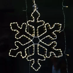 Fiocchi di neve luminosi Malo Bianco caldo 220 LED