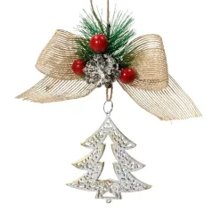 Fiocco di Natale da appendere (15 cm) Multicolore