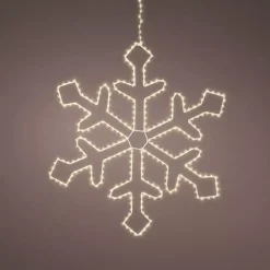 Fiocco luminoso da appendere 335 LED (D58 cm) Everest Bianco caldo