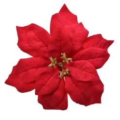 Fiore di Natale Noelie a clips Rosso