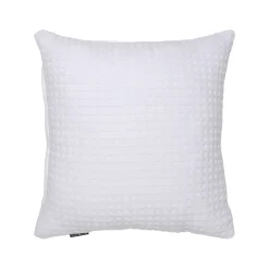 Fodera cuscino quadrata cotone nido d'ape (40 x 40 cm) Maya Bianco