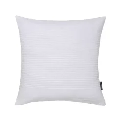 Fodera cuscino quadrato cotone (40 x 40 cm) Léa Bianco