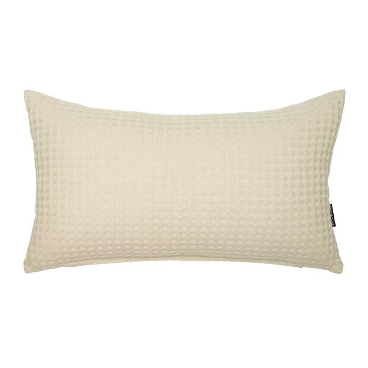 Fodera cuscino rettangolare cotone nido d'ape (30 x 50 cm) Maya Beige pampa
