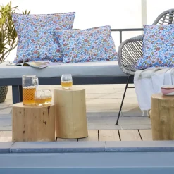 Fodera per cuscino da esterno quadrata (60 x 60 cm) Danaé Multicolore