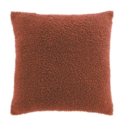 Fodera per cuscino quadrata (40 x 40 cm) Woolen Terracotta
