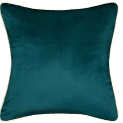 Fodera per cuscino quadrato (40 x 40 cm) Feel Blu ottanio