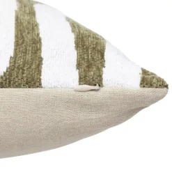Fodera per cuscino rettangolare (30 x 50 cm) Jeni Verde cachi