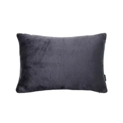 Fodera per cuscino rettangolare in flanella (40 x 60 cm) Didou Grigio antracite