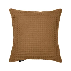 Fodera cuscino quadrata cotone nido d'ape (40 x 40 cm) Maya Camel