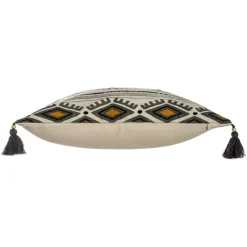Fodera cuscino quadrato (40 cm) Azteq Pampil Ecru