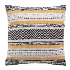 Fodera cuscino quadrato cotone (40 cm) Elna Giallo ocra