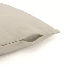 Fodera cuscino rettangolare cotone (30 x 50 cm) Léa Beige pampa