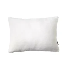 Fodera di cuscino rettangolare in flanella (40 x 60 cm) Didou Avorio