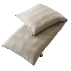 Fodera per cuscino da lettino prendisole (190 x 70 cm) Naia Beige sabbia