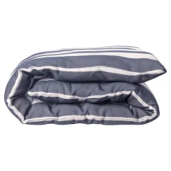 Fodera per cuscino da sdraio idrorepellente (190 x 70 cm) Noa Blu mezzanotte