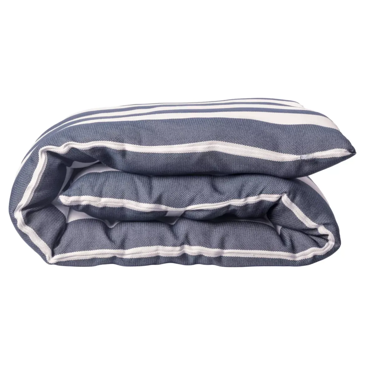 Fodera per cuscino da sdraio idrorepellente (190 x 70 cm) Noa Blu mezzanotte