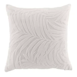 Fodera per cuscino quadrata in velluto (40 x 40 cm) Natureo Ecru