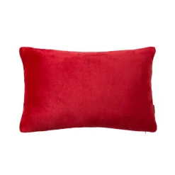 Fodera per cuscino rettangolare in flanella (40 x 60 cm) Didou Rosso
