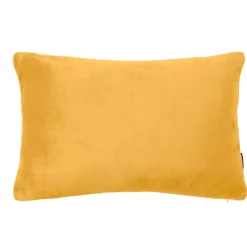 Fodera per cuscino rettangolare in flanella (40 x 60 cm) Didou Giallo senape