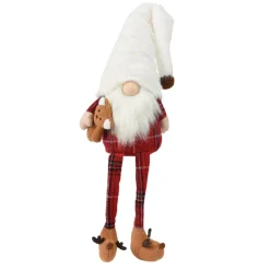 Folletto di Natale da sedere (H73 cm) Gluk Dormiente in pigiama