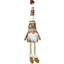 Folletto di Natale fatto a mano (H65 cm) Piccolo indiano gambe lunghe