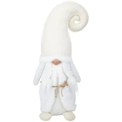 Folletto di Natale (H51 cm) Miss neve Bianco