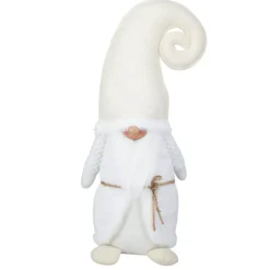 Folletto di Natale (H51 cm) Mister neve Bianco