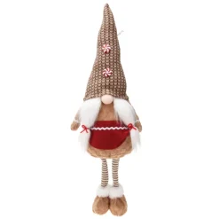 Folletto di Natale in piedi (H64 cm) Miss Caramelio Beige