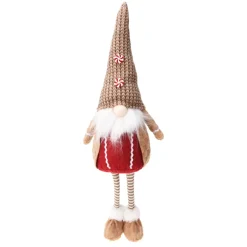 Folletto di Natale in piedi (H64 cm) Mister Caramelio Beige