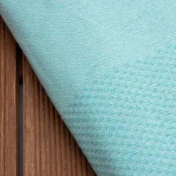 Fouta cotone riciclato (200 x 200 cm) Ecume Blu Turchese
