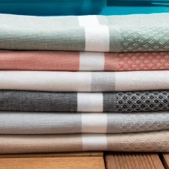 Fouta cotone riciclato (100 x 200 cm) Selma Bianca