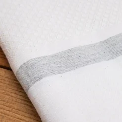 Fouta cotone riciclato (100 x 200 cm) Selma Bianca
