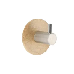 Gancio adesivo 3M bambù (D5 cm) Cromo