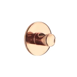 Gancio adesivo 3M (D4 cm) Zinc Rame