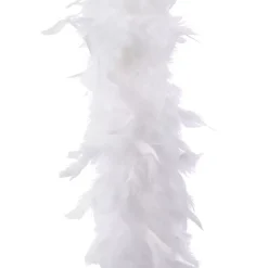Ghirlanda Boa di piume Louna Bianco