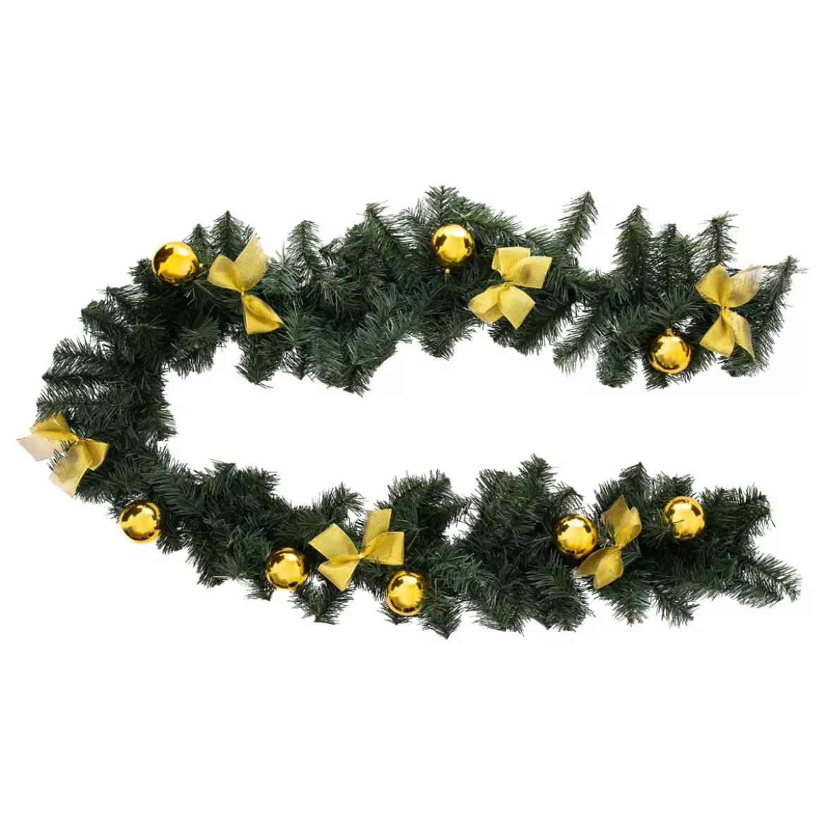 Ghirlanda decorata Fiocchi Oro