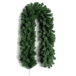 Ghirlanda di abete (180 cm - D30) Verde Reale