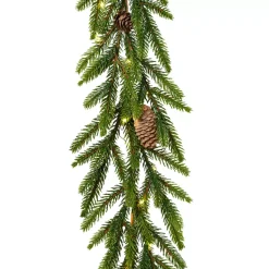 Ghirlanda di luci di abete con 50 LED (180 cm) Forest Bianco caldo